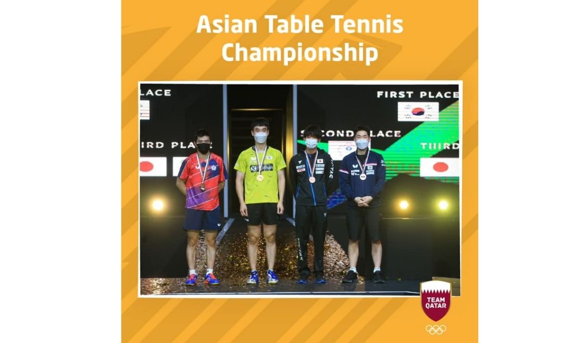 Arab Table Tennis Tournament Concludes